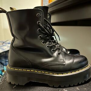 Dr. Marten Jadon Platform Boots - Size 8